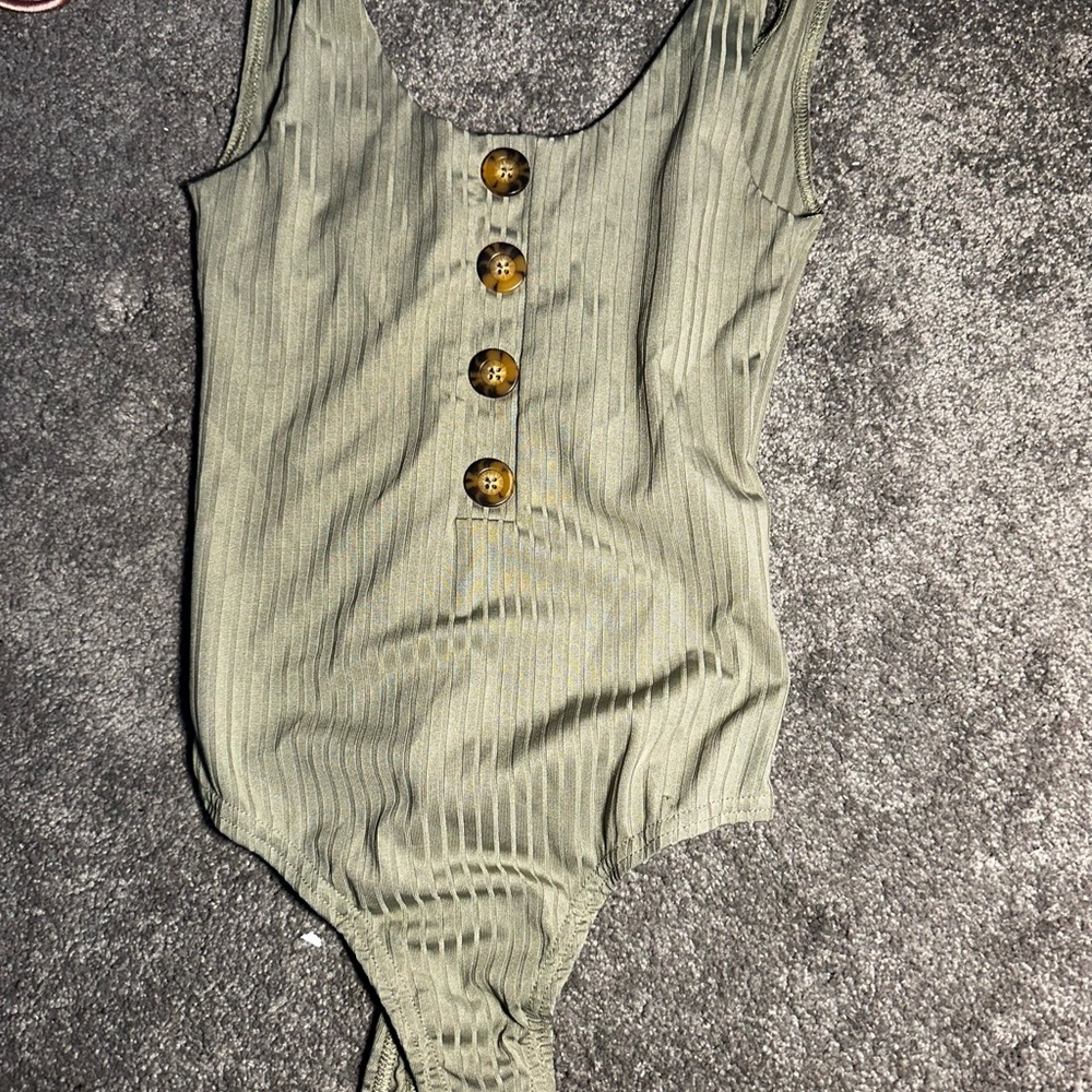 Olive Green One Piece
